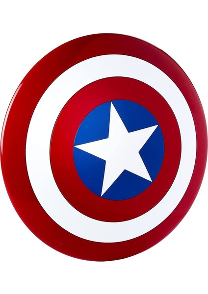 Luxury Kaptan Amerika Kalkanı Sesli ve Işıklı Avengers Marvel Captian America Kalkan 1 Adet