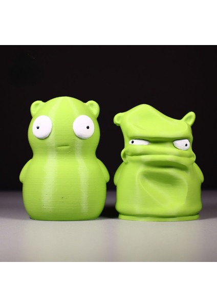 Luxury Bob's Burgers Kuchi Kopi Iyi ve Kötü Figür Oyuncaklar 2'li Set Sevimli Dekor 1 Adet