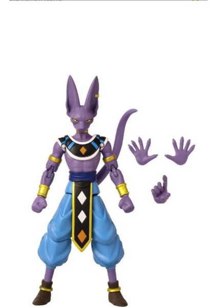 Luxury Adore BDB35855 Dragon Ball 16 cm Poz Verilebilir Figürleri Beerus 1 Adet modelleri