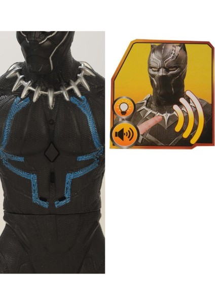 Luxury Avengers Union Legend Işıklı- Sesli Black Panther (Kara Panter) Karakteri (DRS13) 1 Adet