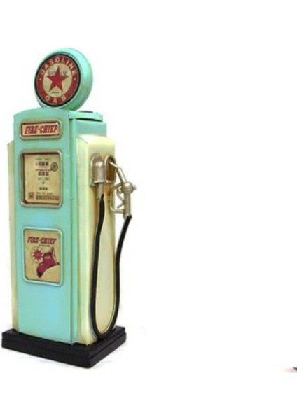 Luxury Nostalji Metal Benzin Pompası 1 Adet