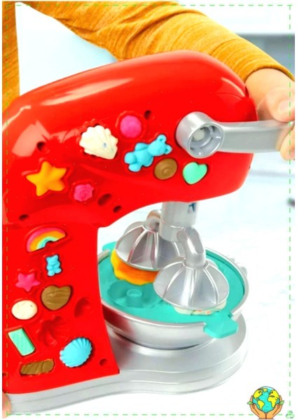 Luxury Play-Doh Sihirli Mikser Oyun Seti F5194 Kız Erkek Cocuk Oyuncak Egitici Montessori Oyuncaklar 1 Adet