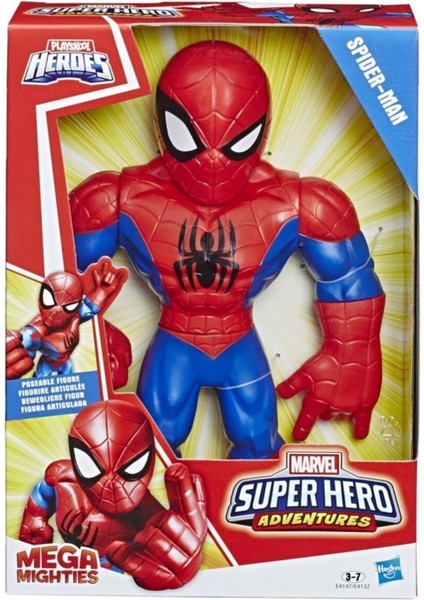 Luxury Marvel Mega Mighties Figür - Spider-Man E4132-E4147 1 Adet