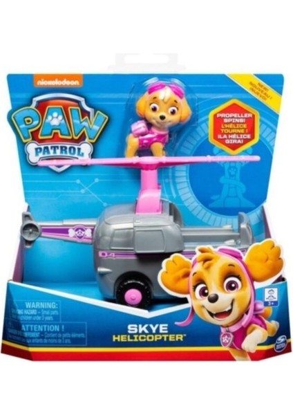 Luxury Paw Patrol Görev Aracı ve Kahramanları Skye Helicopter 16775 1 Adet