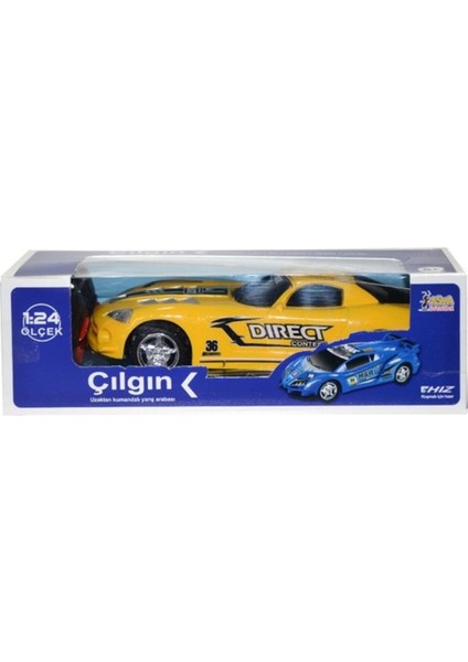 Luxury Oyuncak Pilli Çılğın Araba C4054-NH-02 (Karışık Renk 1 Adet) 1 Adet