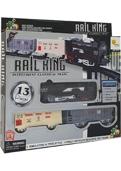 Luxury Duman DMNTL01 Kutuda Pilli Tren Seti 13 Parça 1 Adet