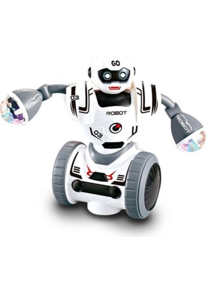 Luxury Pilli Işıklı Sesli Robot 6678-3, Çocuklar Için Sesli Işıklı Hareketli Robot 1 Adet fiyatları