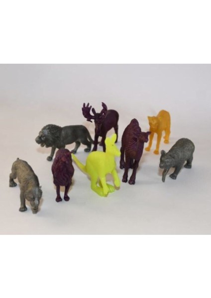 Luxury Toys Vahşi Hayvanlar Koleksiyonu 3D Oyuncak 1 Adet