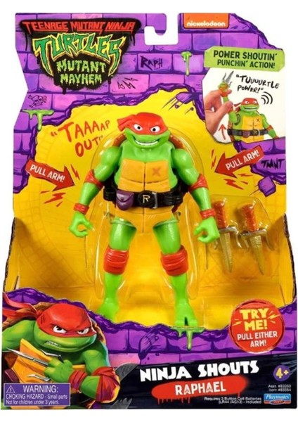 Luxury Tmnt Ninja Kaplumbağa Delüks Aksiyon Figürler Raphael 1 Adet