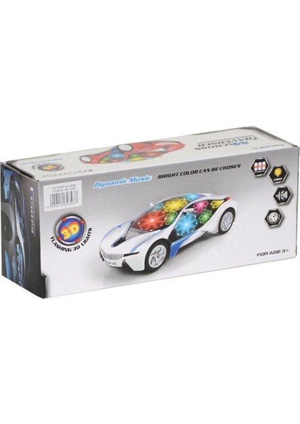 Luxury Oyuncak 3D Işıklı Pilli ve Sesli Araba 89-128B 1 Adet