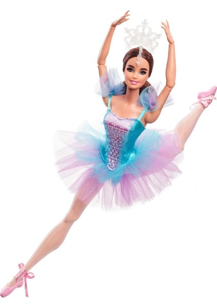 Luxury Signature Ballet Wishes Doll, Posable, Wearing Ballerina Costume, Tutu, Pointe Shoes & Tiara 1 Adet modelleri