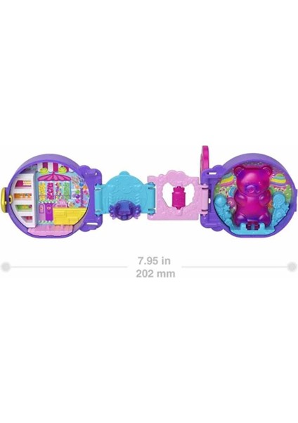 Luxury HRD73 Polly Pocket Sevimli Hayvancık Temalı Mini Oyun Setleri 1 Adet