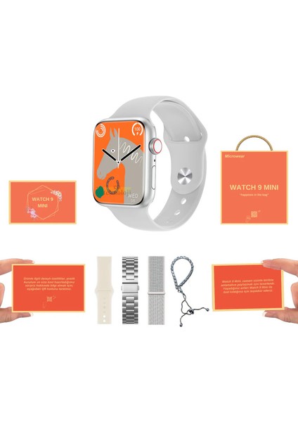 Mısawa Watch 9 Mını Set Kordon ve Bileklik Hediyeli