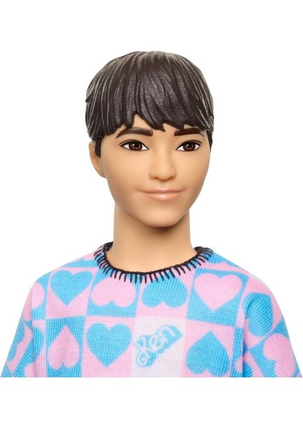 Luxury Mattel Barbie Fashionistas Yakışıklı Ken Bebekler DWK44-HRH24 1 Adet modelleri