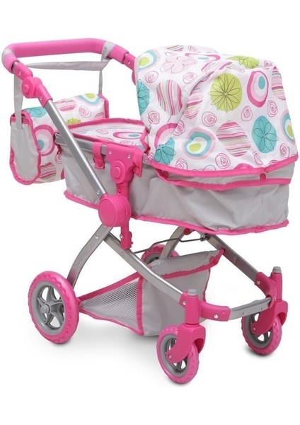 Luxury Oyuncak Bebek Arabası Pink Rose 1 Adet