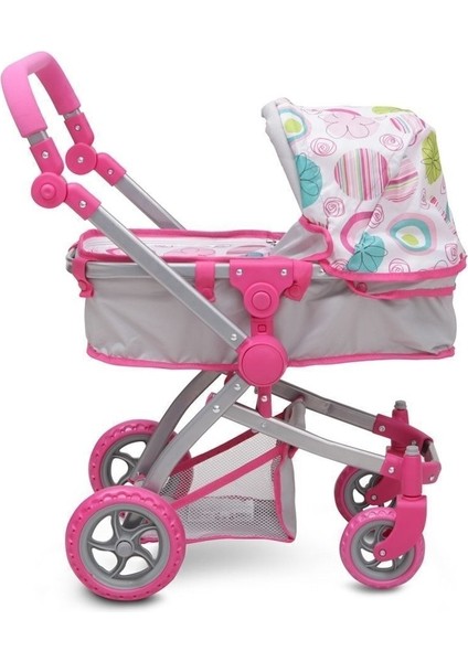 Luxury Oyuncak Bebek Arabası Pink Rose 1 Adet
