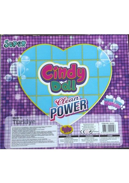 Luxury Oydaş Cındy Doll Lavabo ve Temizlik Seti Bebekli - OYD02452 1 Adet