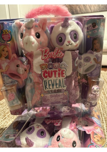 Luxury Pijama Partisi Hediye Seti Barbie Cutie Ikili Evcilik Set 1 Adet fiyatları