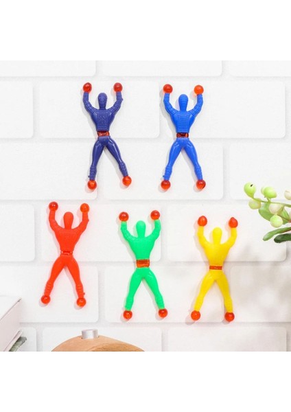 Luxury 5 Adet Spiderman Cama Yapışan Örümcek Adam 1 Adet