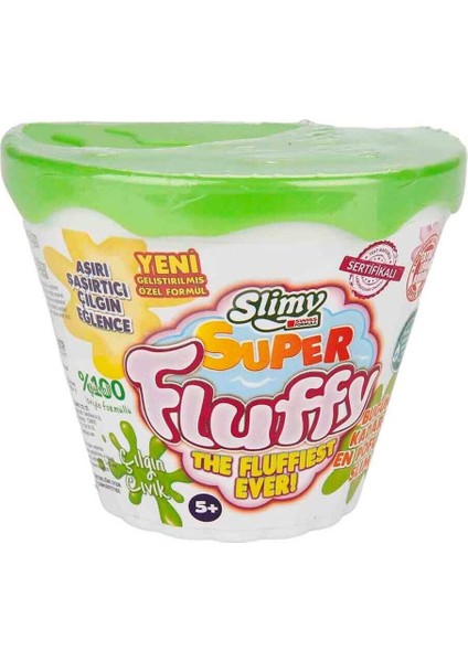 Luxury Super Fluffy Jöle 100 G Yeşil 1 Adet