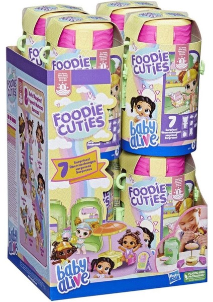 Luxury F6970 Baby Alive, Foodie Cuties Sürpriz Matara +3 Yaş 1 Adet