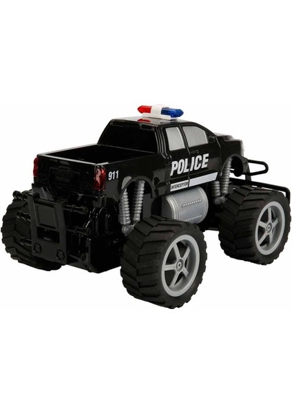 Luxury Polis Oyuncak Uzaktan Kumandalı Jumbo Wheels USB Şarjlı Işıklı Polis Arabası 1:18 1 Adet fiyatları