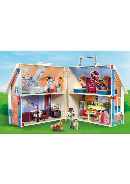 Luxury Playmobil 70985 Şehir Hayatı Yanında Taşı Oyuncak Bebek Evi 1 Adet