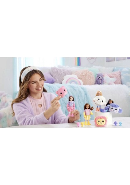 Luxury HKR17 Chelsea Cutie Reveal Bebekler Chelsea Sevimli Kostümler Serisi 1 Adet fırsatları