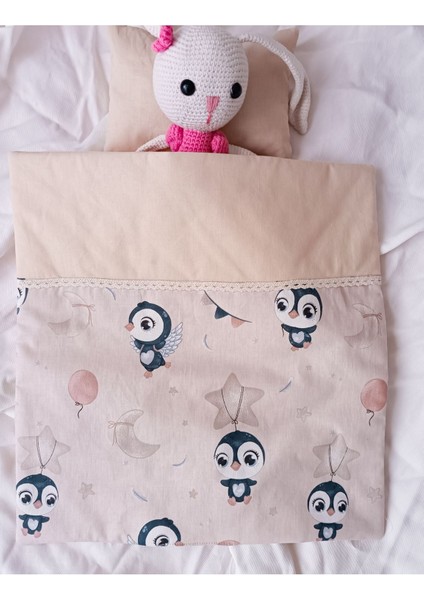Luxury Oyuncak Bebek Yastık Yorgan Seti,evcilik Oyuncağı ,montessori Oyuncak 1 Adet