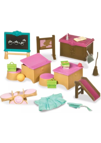 Luxury Sınıf ve Oyun Parkı - Classroom & Playground Set 1 Adet