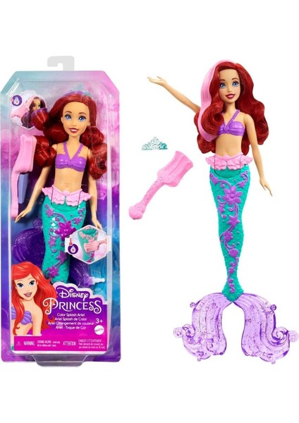 Luxury Disney Prenses Muhteşem Renk Değiştiren Saçlı Deniz Kızı Ariel 1 Adet