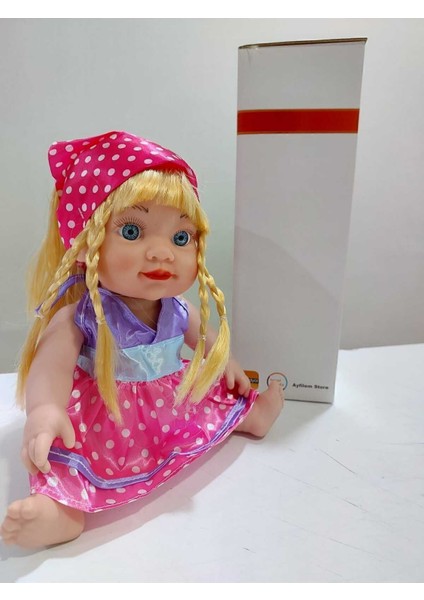 Luxury Türkçe Konuşan Oyuncak Bebek 30 cm 1 Adet indirimleri