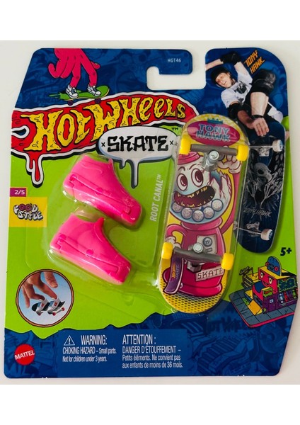 Luxury HGT46 Hot Wheels Skate Parmak Kaykay ve Ayakkabı Paketleri 1 Adet