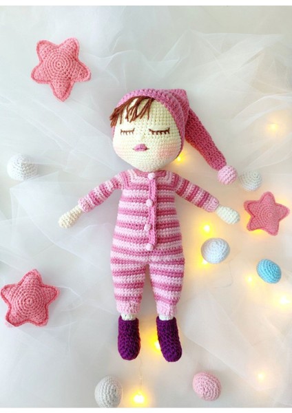 Luxury Amigurumi Oyuncak /uyku Arkadaşi/örgü Oyuncak 30 cm 1 Adet