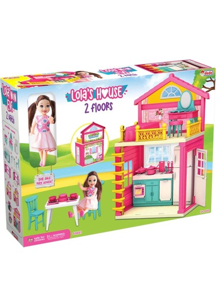 Luxury Lola'nın 2 Katlı Evi - Ev Oyuncak - Lola'nın 2 Katlı Ev Seti - Barbie Ev Seti 1 Adet fiyatları