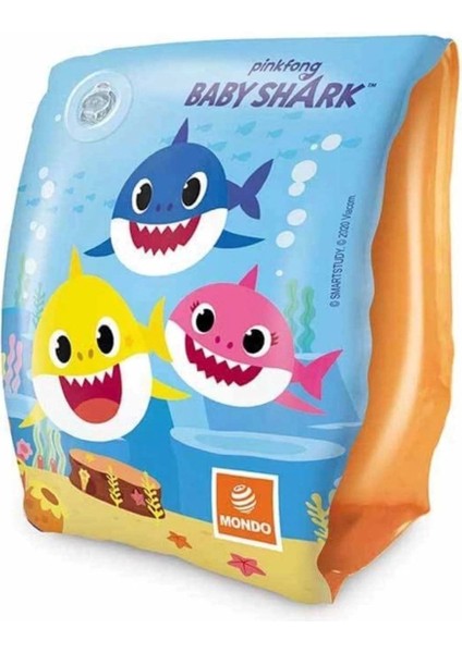 Luxury Baby Shark Can Simidi 50 Cm+Baby Shark Şişme Kolluk 1 Adet