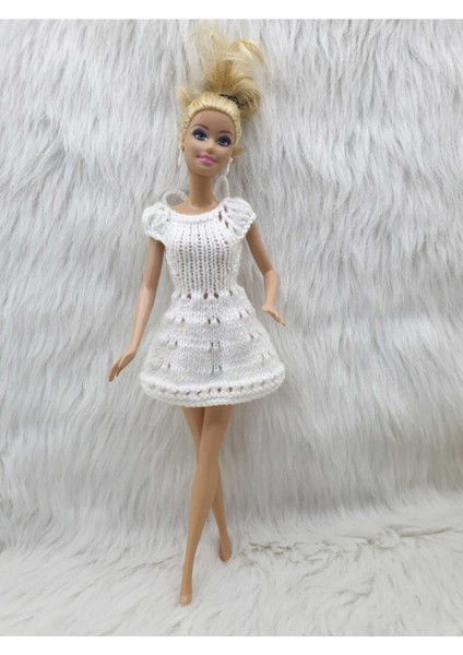 Luxury Örgü Bebek Elbisesi-Oyuncak Bebek Elbisesi-Oyuncak Aksesuar 1 Adet
