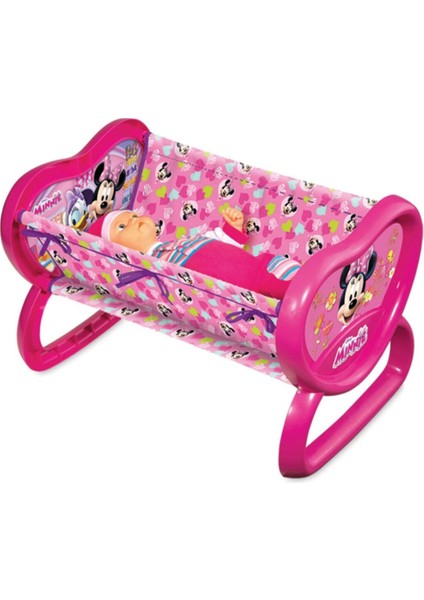 Luxury Minnie Mouse Oyuncak Beşik Seti 1 Adet
