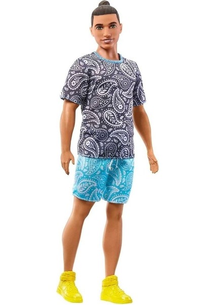 Luxury Yakışıklı Ken Bebekler Model 204 Paisley Tee T-Shirt 1 Adet fırsatları