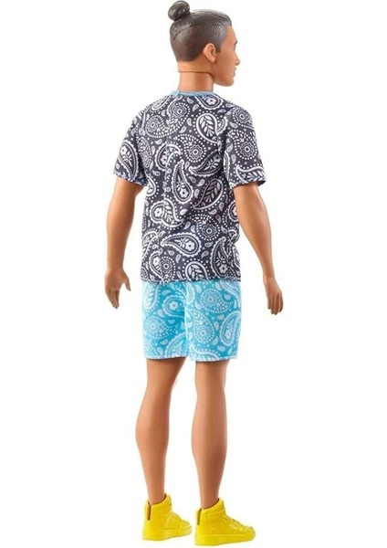 Luxury Yakışıklı Ken Bebekler Model 204 Paisley Tee T-Shirt 1 Adet indirimleri
