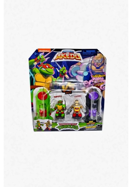 Luxury AKT00200 Akedo Raphael ve Krang 2li Tmnt - 15245 Kız Çocuk Eğitici Oyuncak Erkek Çocuk Oyuncaklar 1 Adet