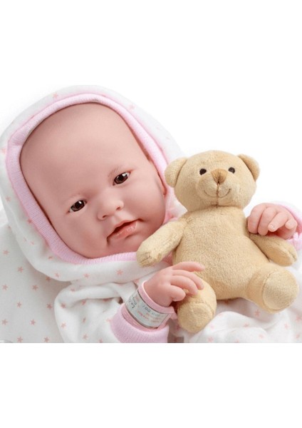 Luxury Pembe Yıldız Yenidoğan Oyuncak Kız Bebek 43 cm 1 Adet modelleri