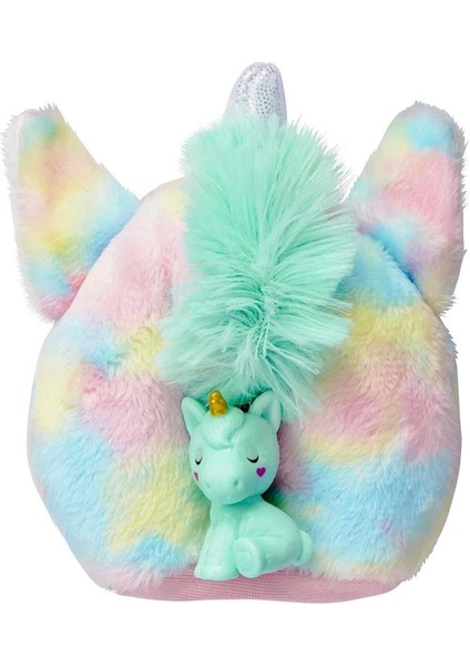 Luxury Cutie Reveal Bebekler 2. Seri Gökkuşağı Unicorn Peluş Kostüm, Mini Evcil Hayvan ve Renk Değiş 1 Adet fırsatları