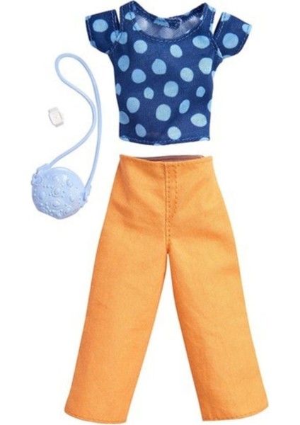Luxury Mattel Barbie Barbie'nin Son Moda Kıyafetleri FYW85-FXJ02 1 Adet