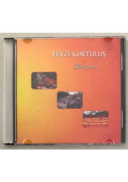 Fevzi Kurtuluş Yürüyoruz CD (Orjinal Dönem Baskı)