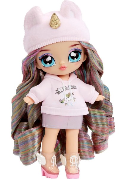 Luxury Surprise 3in1 Backpack Bedroom Na! Na! Na! Unicorn Doll Playset Britney Sparkles 1 Adet fırsatları
