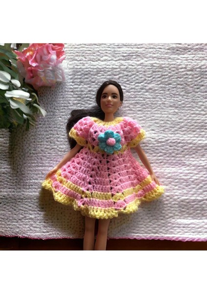Luxury Barbie Bebek Elbisesi 1 Adet