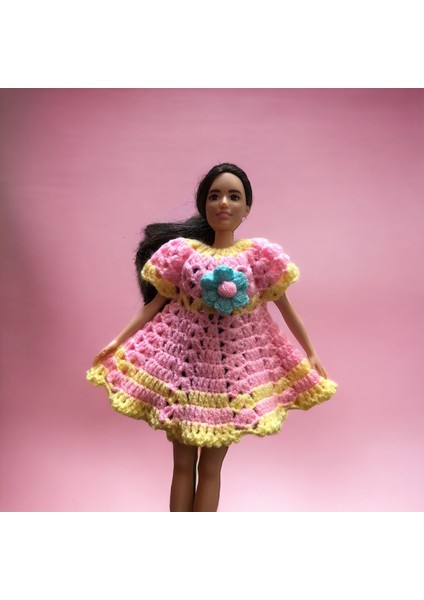 Luxury Barbie Bebek Elbisesi 1 Adet