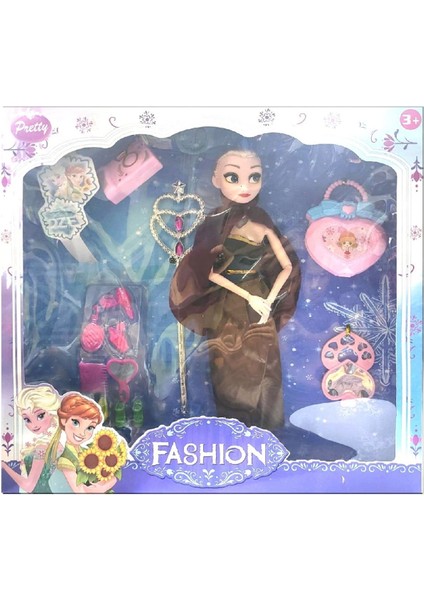 Luxury Fashion Aksesuarlı Bebek 1 Adet
