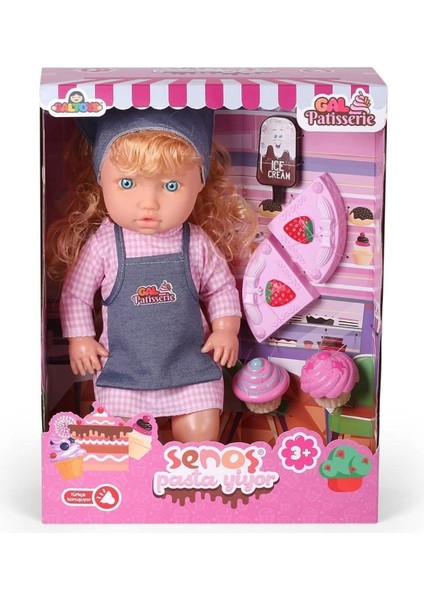 Luxury Senoş Pasta Yiyor - Türkçe Konuşan Senoş Et Bebek - Konuşan Bebek - Senoş Bebek - Pasta Et Bebek - S 1 Adet fiyatları
